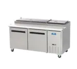 Arctic Air APP71R, Refrigerated Counter, Pizza Prep Table