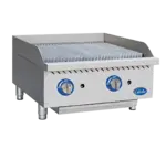 Globe GCB24G-CR, Charbroiler, Gas, Countertop