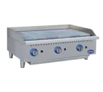 Globe GCB36G-SR, Charbroiler, Gas, Countertop