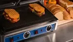 Globe GPGDUE10, Sandwich / Panini Grill, 240V, Electric, 18.0 Inch