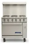 Imperial Range , IR-4-G12-XB_LP, Range, 36" Restaurant, Gas