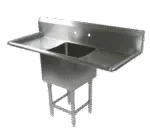 John Boos 1PB244-2D30, Sink, (1) One Compartment