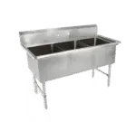 John Boos 3B184, Sink, (3) Three Compartment