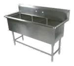 John Boos 3PB244, Sink, (3) Three Compartment