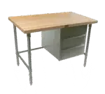 John Boos BTNS03, Work Table, Wood Top