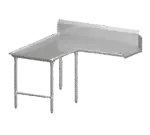 John Boos , CDT4-I60108SBK-L, Dishtable, Clean "L" Shaped