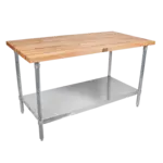 John Boos HNS21, Work Table, Wood Top