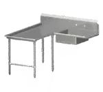 John Boos SDT4-I6072SBK-L, Dishtable, Soiled "L" Shaped