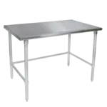 John Boos ST6-2430SBK, Work Table,  30" - 35", Stainless Steel Top