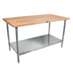 John Boos TNS11A, Work Table, Wood Top