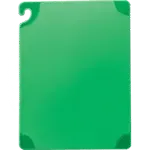 San Jamar CBG182412GN, Cutting Board, Plastic