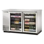 True Manufacturing TBB-2G-S-HC-LD, Back Bar Cabinet, Refrigerated