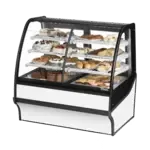 True Manufacturing , TDM-DZ-48-GE/GE-S-W, Display Case, Refrigerated/Non-Refrig