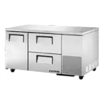 True Manufacturing , TUC-60-32D-2-HC, Refrigerator, Undercounter, Reach-In