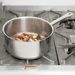 Vollrath 3804, Saute Pan, 4 Quart, Stainless Steel