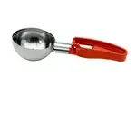 Vollrath , 47388, Disher, Standard Round Bowl, Stainless Steel, Orange, 4
