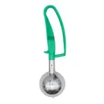Vollrath 47393, Disher, Standard Round Bowl, Stainless Steel, Green, 12