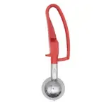 Vollrath 47397, Disher, Standard Round Bowl, Stainless Steel, Red, 24