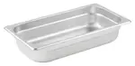 Winco SPJP-302, Steam Table Pan, Stainless Steel